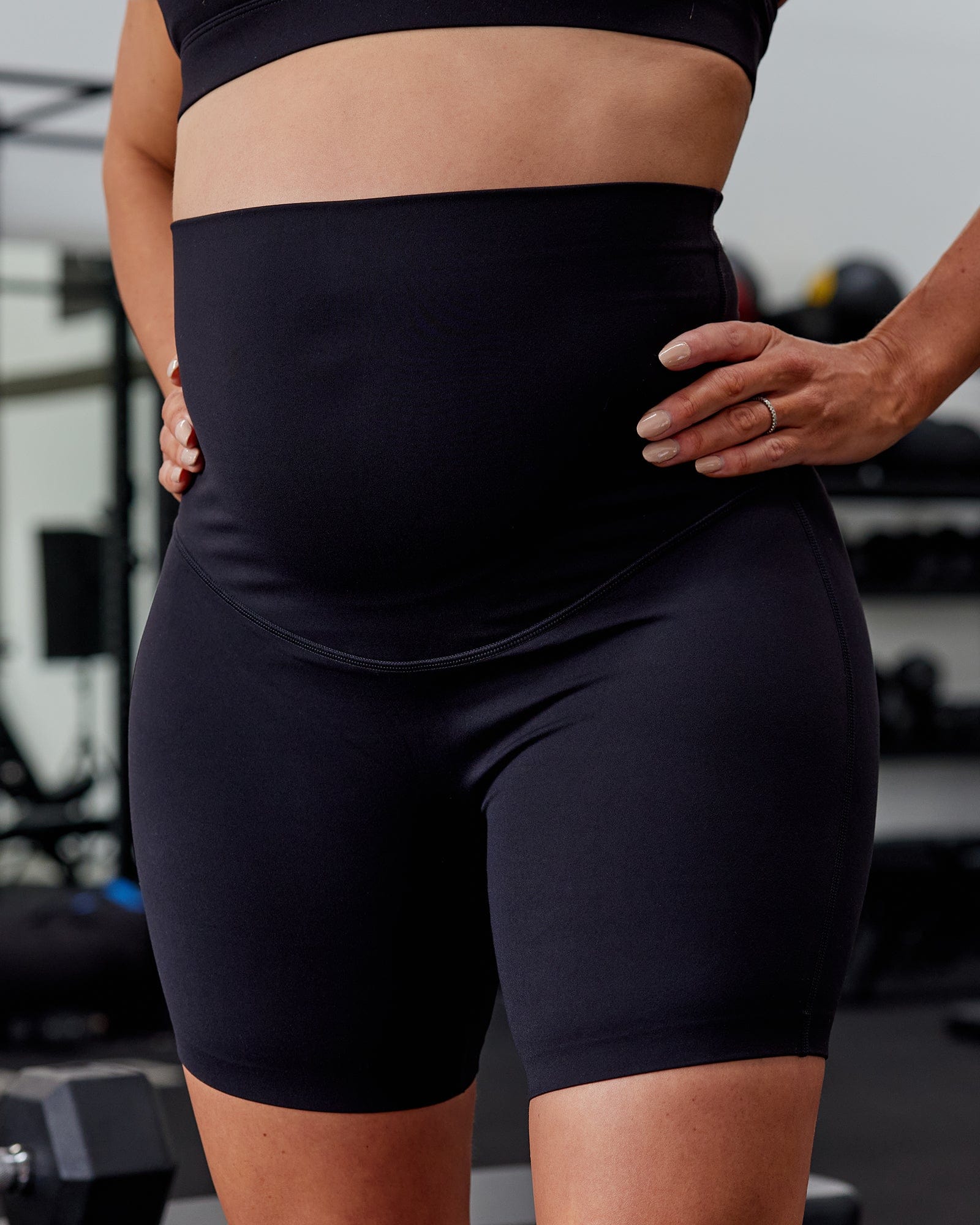 Plus Size Women's Stretch Biker Shorts Workout Leggings Knee Length Short  Pants | eBay